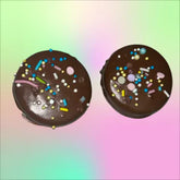 Milk or White Chocolate Covered Oreo with Sprinkles 2 pc Milk Chocolate